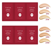 TIRTIR Mask Fit Red Cushion 6 Shade Trial Kit - 6 Colors [Light Medium] (21C-24W)