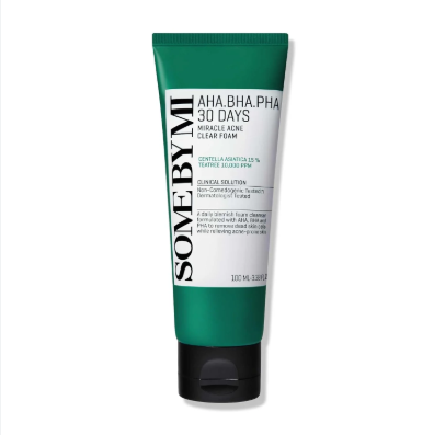 Some By Mi AHA-BHA-PHA 30 Days Miracle Acne Clear Foam 100ml