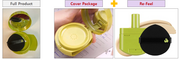 Unleashia DIY & RE-FEEL Satin Wear Healthy-Green Cushion (+ Puff) 15g