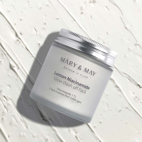 Mary & May Lemon Niacinamide Glow Wash off Pack -125g