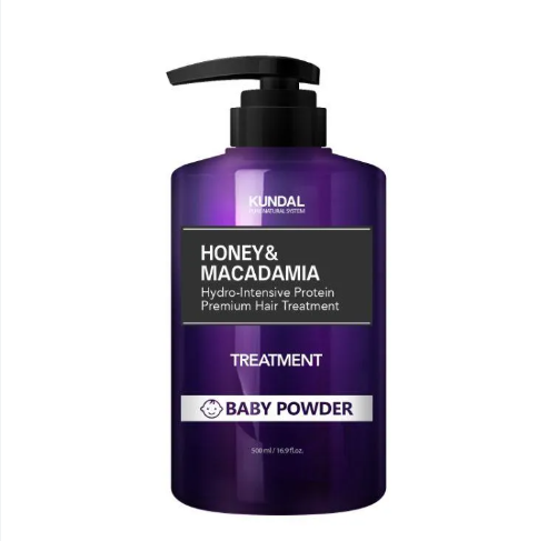 Kundal Honey & Macadamia Protein Hair Treatment - Baby Powder 500ml