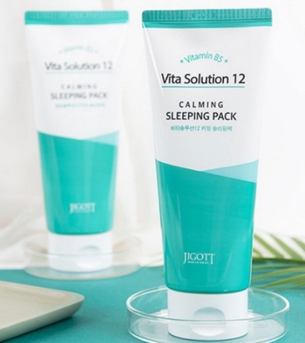 Jigott Vita Solution 12 Calming Foam Cleansing 180ml