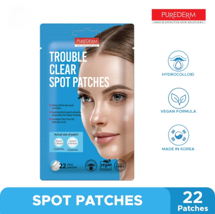 Purederm Trouble Clear Spot Patches 22 Patches