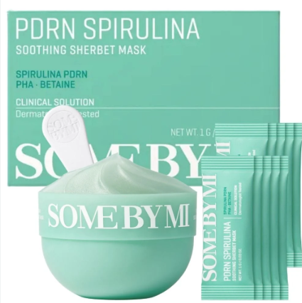 Some By Mi Spirulina PDRN Soothing Sherbet Mask (10 τμχ x 1g)