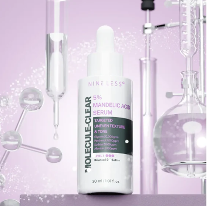 NINE LESS Molecule-Clear 5% Mandelic Acid Serum 30ml
