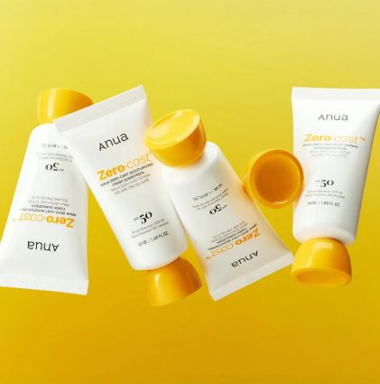 Anua Zero-cast Moisturizing Finish Sunscreen Spf50++++50ml