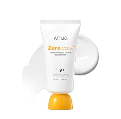 Anua Zero-cast Moisturizing Finish Sunscreen Spf50++++50ml