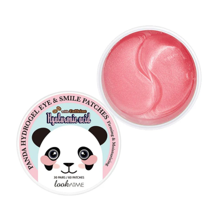 LOOK AT ME Panda Hydrogel Eye Patch Pearl 30 ζεύγη