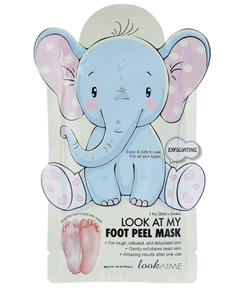 LOOK AT ME Foot Peel Mask Elephant 1 ζευγάρι