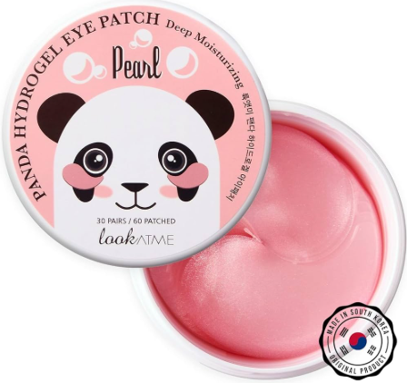 LOOK AT ME Panda Hydrogel Eye Patch Pearl 30 ζεύγη