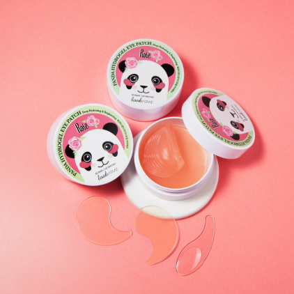 LOOK AT ME Panda Hydro Gel Eye Patch Rose 30 ζεύγη