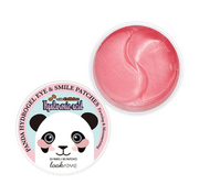LOOK AT ME Panda Hydro Gel Eye & Smile Patches Hyaluronic Acid & Caffeine 30 ζεύγη
