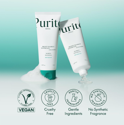 PURITO Mighty Bamboo Panthenol Cleanser 150ml