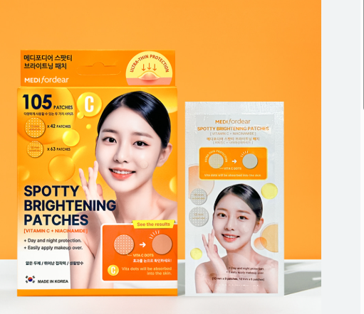 MEDIFORDEAR  Spotty Brightening Patches Vitamin C + Niacinamide 105τμχ