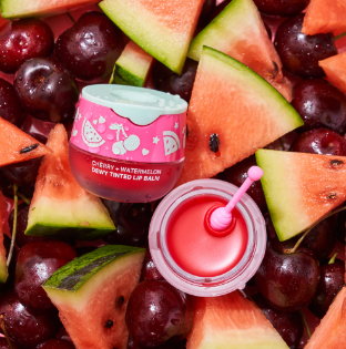 LOOK AT ME Cherry Watermelon Dewy Tinted Lip Balm 6g