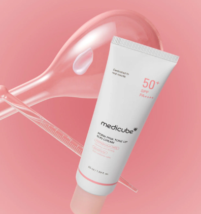 Medicube  PDRN Pink Tone Up Sun Cream SPF 50+ PA++++ 50ml