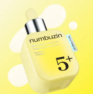 Numbuzin No.5+ Glutathione Vitamin Tone-up Sun Serum 30g