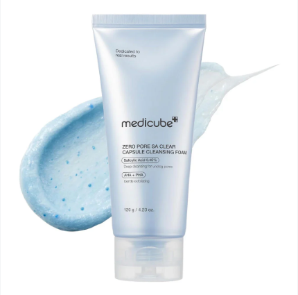 Medicube  Zero Pore Sa Clear Capsule Cleansing Foam 120ml