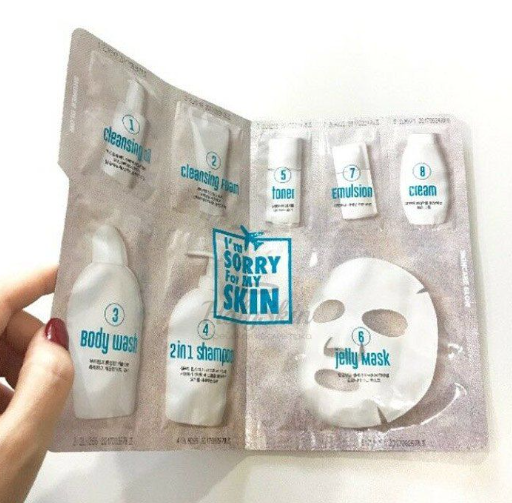 I'm Sorry for My Skin 8 Step Travel Jelly Mask